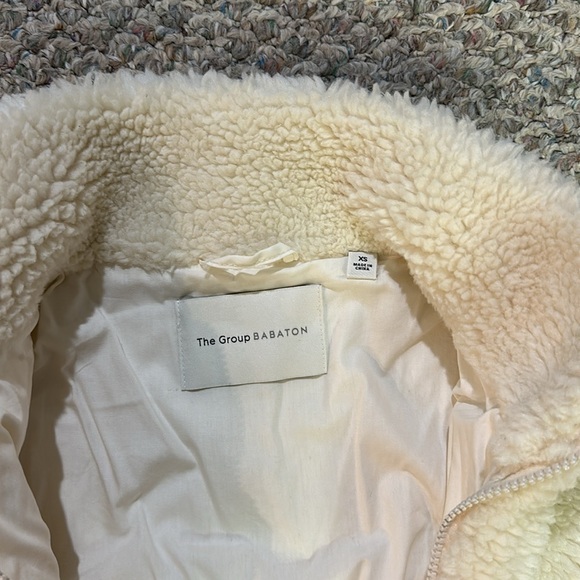 The Group by Babaton Antic Teddy Bomber in cream - Picture 3 of 6